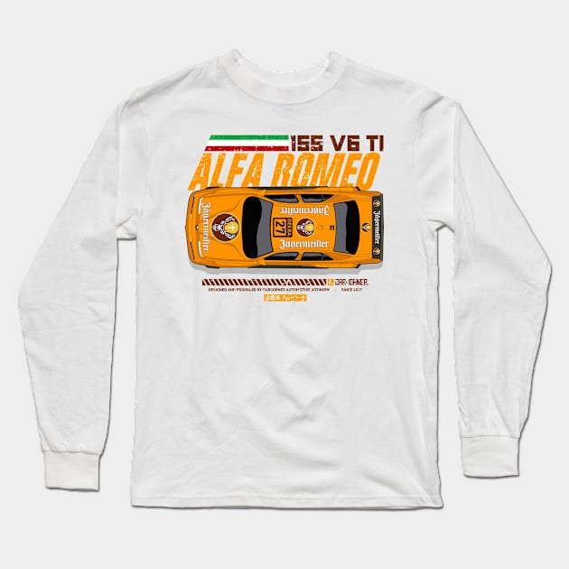 DTM - 155 V6 TI - CarCorner Long Sleeve T-Shirt by CarCorner - Automotive Artwork